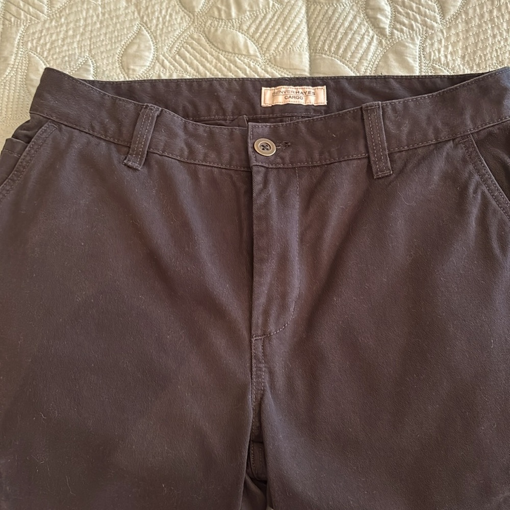 Denver Hayes Cargo Black Pants